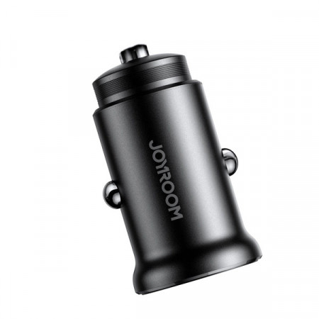 Joyroom JR-CCN06 30W 2x USB-C mini încărcător auto metal - negru - Img 8