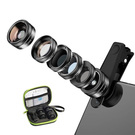 Kit lentile universale pentru telefon APEXEL APL-DG6V2 6in1 - Img 3
