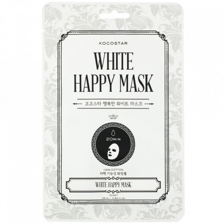 KOCOSTAR Happy Mask Masca de fata Alba 25 ml
