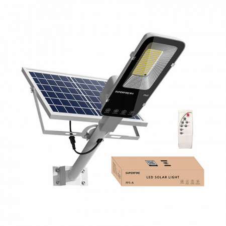 Lampa solara Superfire FF5-A, 63W, 500lm, 5000mAh - Img 2