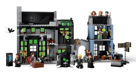 LEGO HARRY POTTER MAGAZINELE DE VRAJITORII DE PE ALEEA NOCTURNA 76471 - Img 3