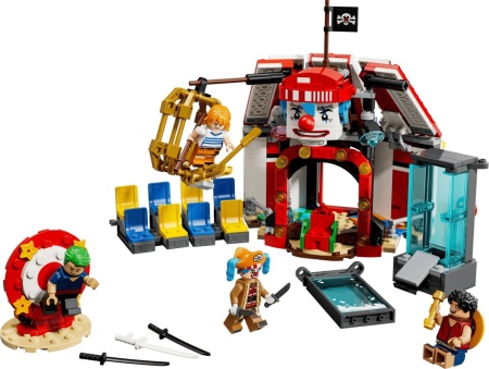 LEGO ONE PIECE CORTUL DE CIRC AL CLOVNULUI BUGGY 75637 - Img 3