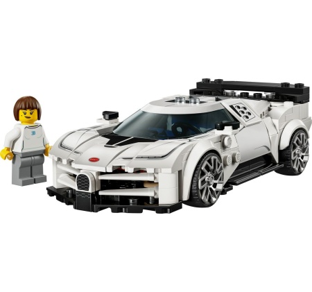 LEGO SPEED CHAMPIONS HIPERMASINA SPORT BUGATTI CENTODIECI 77240 - Img 2
