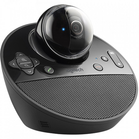 LOGITECH Camera Web BCC950 ConferenceCam, Difuzor Full Duplex, Sunetul Omnidirectional, Functia De Anulare A Ecoului, 1080 P, Negru