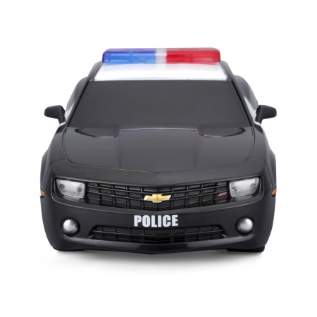 MAISTO MOTOSOUNDS MASINUTA CHEVROLET CAMARO SS 2010 DE POLITIE CU SUNETE SI LUMINI SCARA 1 LA 24 - Img 2