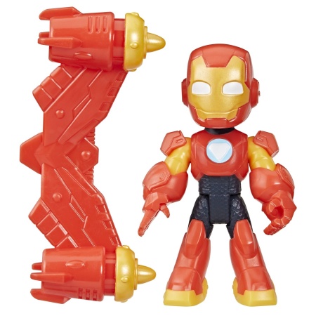 MARVEL IRON MAN SI PRIETENII SAI UIMITORI FIGURINA IRON MAN 7.6CM - Img 2