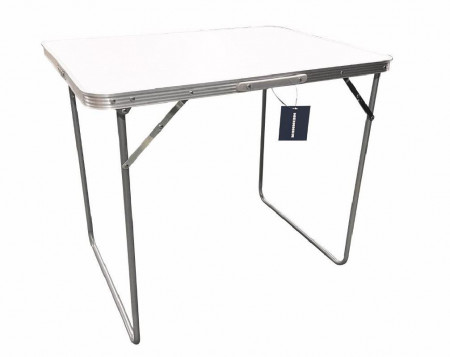 Masa pliabila camping, greutate 3.6 kg, dimensiune 80x60X70 cm, metal cu MDF, Multicolor