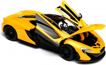 MASINUTA METALICA McLAREN P1 GALBEN SCARA 1 LA 24 - Img 3