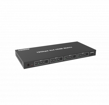Matrix HDMI 2.0 4x4 Switch EVOCONNECT MXB44C cu Audio Extractor