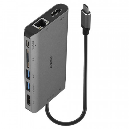 Mini Docking Station Lindy USB 3.2 Type C – 4K