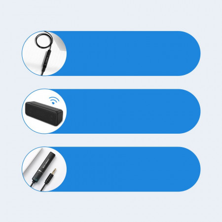 Modulator Bluetooth Ugreen cu adaptor jack - negru - Img 6
