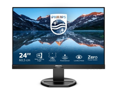 Monitor Philips LED IPS 24'', Full HD, 75Hz, 4ms, FlickerFree, Pivot, Display Port, HDMI, DVI, VGA, USB, 240B9/00 - Img 9