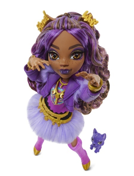 MONSTER HIGH PAPUSA CLAWDEEN WOLF CU ACCESORII - Img 2