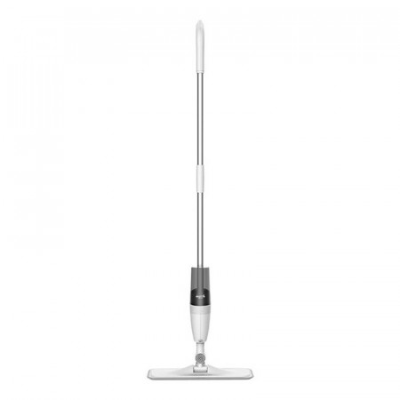 Mop XIAOMI DEERMA (2018) cu pulverizator si rezervor apa, functie atomizare si uscare rapida, rotatie 360 grade, Alb - Img 4