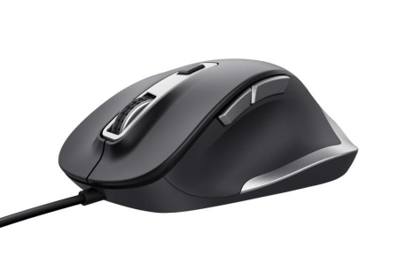 Mouse Trust Fyda cu fir 5000 DPI, negru - Img 6
