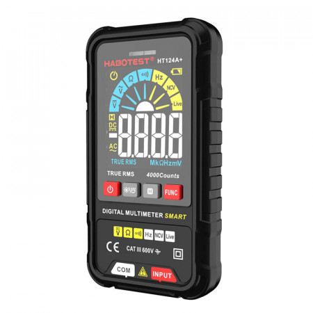 Multimetru digital universal Habotest HT124A+ - Img 2