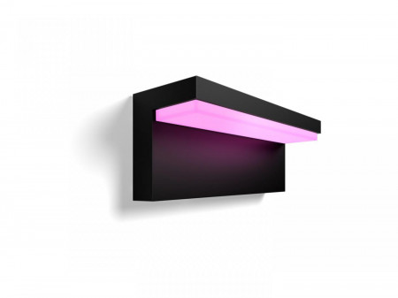 Nyro Hue WACA wall lantern black 1x13.5
