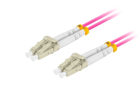 Patch cord fibra 2 m LSZH OM4 50/125 vi "FO-LULU-MD41-0020-VT" - Img 2
