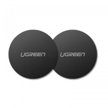 Placa de metal Ugreen 2x pentru suport magnetic auto - negru
