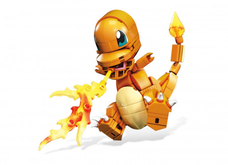 POKEMON MEGA CONSTRUX SET DE CONSTRUCTIE CHARMANDER SALAMECHE 180 PIESE - Img 2