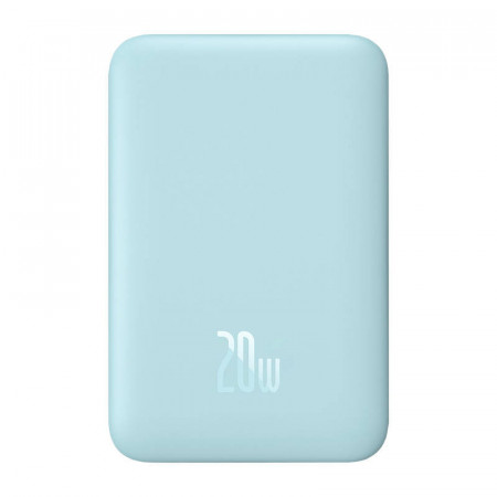 Powerbank Baseus Magnetic Mini 10000mAh 20W MagSafe (albastru) - Img 2