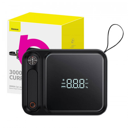 Powerbank/Starter pentru mașină Baseus Super Energy Ultra, 3000A (negru)