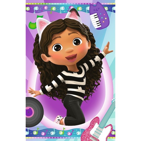 PUZZLE TREFL 100 PREMIUM PLUS KIDS LUMEA PISICILOR COLORATA CU POSTER - Img 3