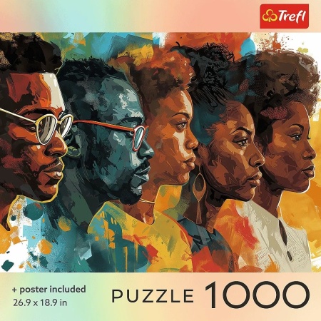 PUZZLE TREFL 1000 COLECTIA SUA CHIPURI IN CEATA POSTER INCLUS - Img 3