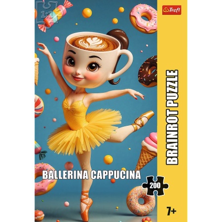 PUZZLE TREFL 200 BRAINROTS BALERINA CAPPUCINA - Img 3