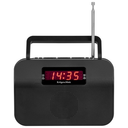 RADIO AM FM PORTABIL CU ALARMA KRUGER&amp;MATZ - Img 3