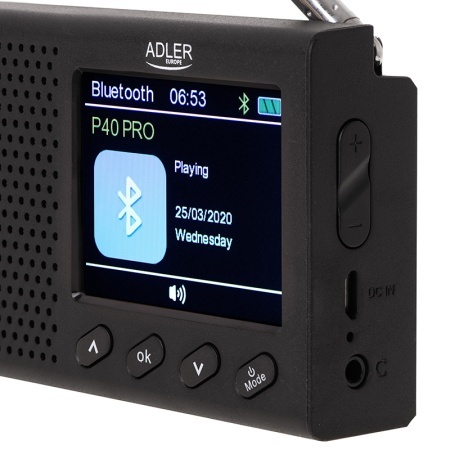 RADIO PORTABIL CU CEAS AD 1198 ADLER - Img 11