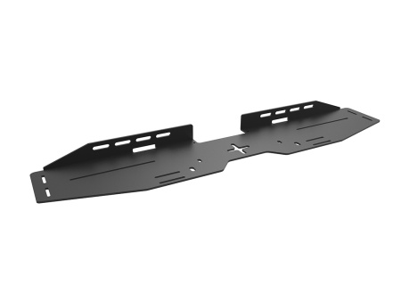 Raft de perete universal Sound &amp; Videobar Multibrackets MB-4981, max.10 kg, otel, negru - Img 2