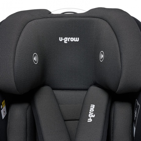 Scaun auto U-Grow,isofix,76-150 cm,negru - Img 12