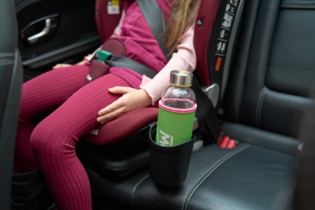 Scaun auto U-Grow,isofix,76-150 cm,rosu - Img 16