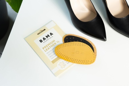 Semitalpici Premium din Piele Naturală Bama pentru Încălțăminte, Branțuri Antiderapante cu Cărbune Activ și Strat Amortizant din Latex, 1 Pereche – Mărimea EUR 40/41 - Img 8