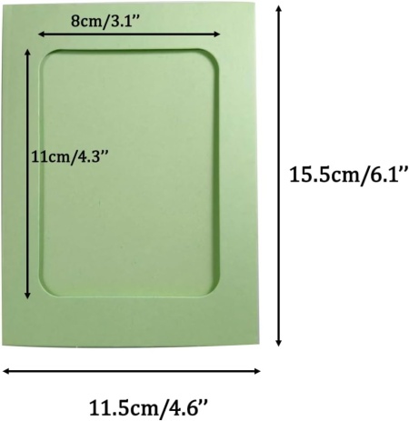 Set 30 Rame Foto din Carton Colorat 10 x 15 cm (4x6 Inch), Fotografii cu 30 Mini Cleme din Lemn și Sfoară de Iută 6 m, Ghirlandă DIY pentru Absolvire, Nunți, Petreceri, Clasă și Decor Casnic, Multicolor - Img 7