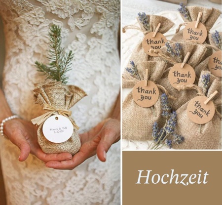 Set 30 Săculeți din Iută Naturală 10 x 15 cm, Săculeți Cadou cu Șnur Textil, Reutilizabili, pentru Bijuterii, Calendar Advent, Proiecte DIY, Nunți și Crăciun - Img 4