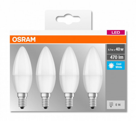 SET 4 BECURI LED OSRAM 4058075819610