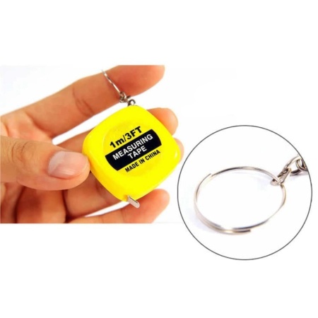 Set 4 Mini Rulete de Buzunar PARENCE 1 m / 3 FT, Bandă Metrică Flexibilă pentru Croitorie, Bricolaj și Pétanque, Carcasă Metalică, Culori Asortate - Img 7