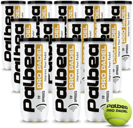 Set Mingi Padel Palbea, Aprobate FIP (International Padel Federation), Presurizate, Vizibilitate Ridicată HV Felt, Durabilitate Crescută, Pentru Toate Suprafețele - Img 2