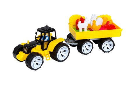 SET TRACTOR FERMA NEGRU GALBEN - Img 2