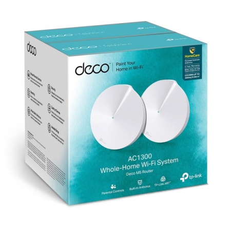 Sistem Wi-Fi Mesh TP-Link Deco M5 (2-pack) AC1300 Gigabit cu acoperire completa pentru casa - Img 7