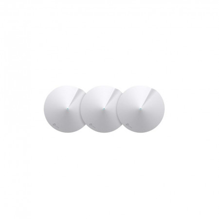 Sistem Wi-Fi Mesh TP-Link Deco M5 (3-pack) AC1300 Gigabit cu acoperire completa pentru casa