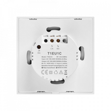 Smart Switch WiFi + RF 433 Sonoff T1 EU TX - Img 3