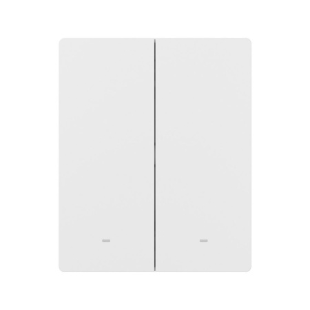 SONOFF SwitchMan M5 Zigbee smart wall switch, 2-gang, modular version, white (ZBM5-2C-80W) - Img 4