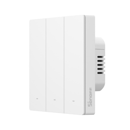 SONOFF SwitchMan M5 Zigbee smart wall switch, 3-gang, standalone version, white (ZBM5-3C-86W) - Img 2