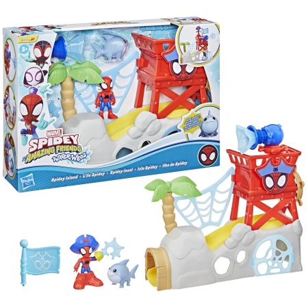 SPIDEY SI PRIETENII LUI UIMITORI MARVEL WATER WEBS INSULA LUI SPIDEY - Img 2