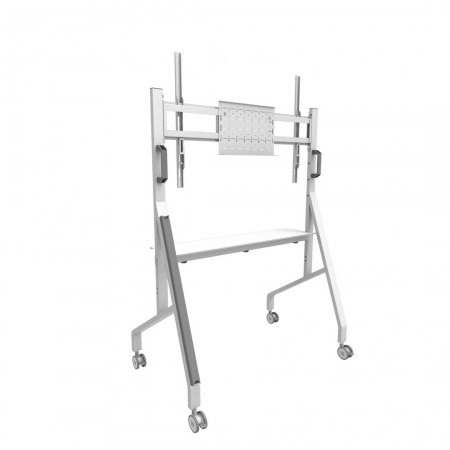 Stand podea mobil NM NS 55”-86” 76kg alb