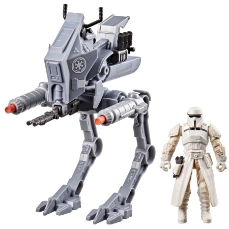 STAR WARS MANDALORIAN SI GROGU ACTION VERSE SET FIGURINA IMPERIAL DRIVER SI VEHICUL AR RT CU ACCESORII - Img 3