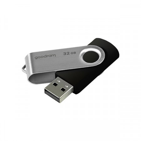 Stick USB Goodram pendrive 32 GB USB 2.0 20 MB/s (rd) - 5 MB/s (wr) flash drive black (UTS2-0640K0R11)